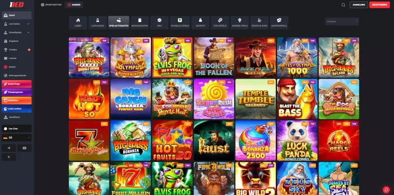 1Red Casino Slots