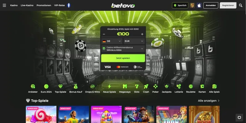 Betovo Casino Bonus