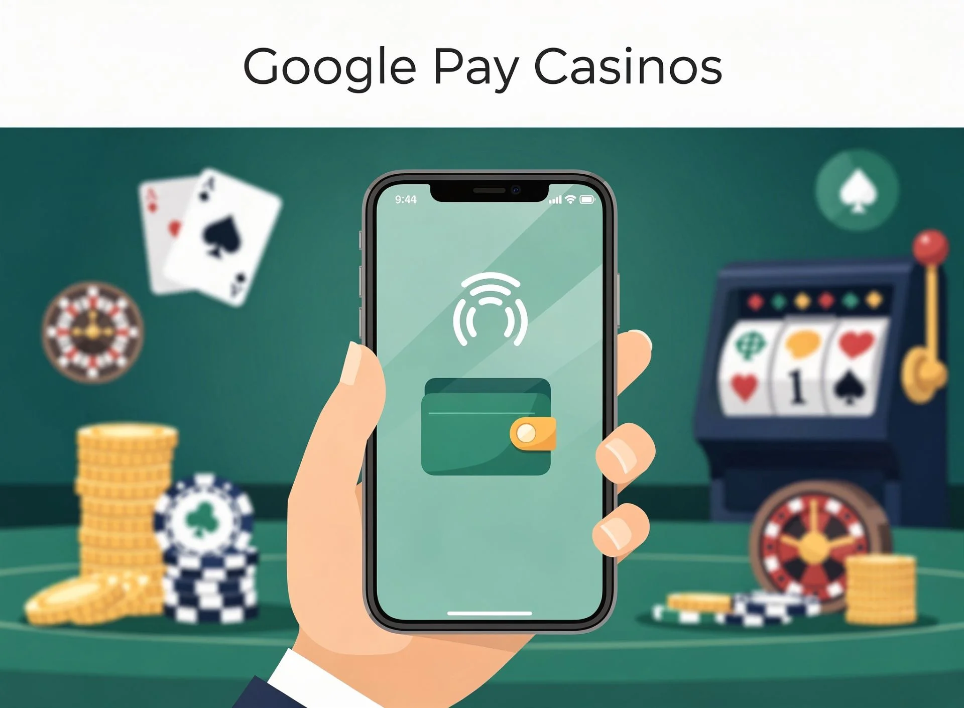 Google Pay Casino: Einzahlung, Gebühren und Limits