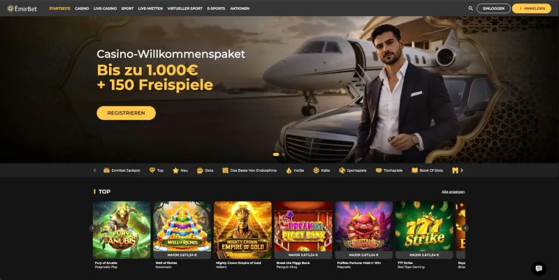 EmirBet Casino Bonus