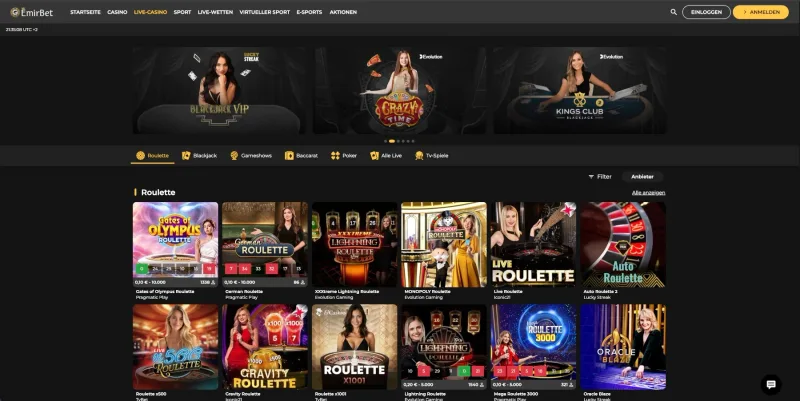 EmirBet Live-Casino