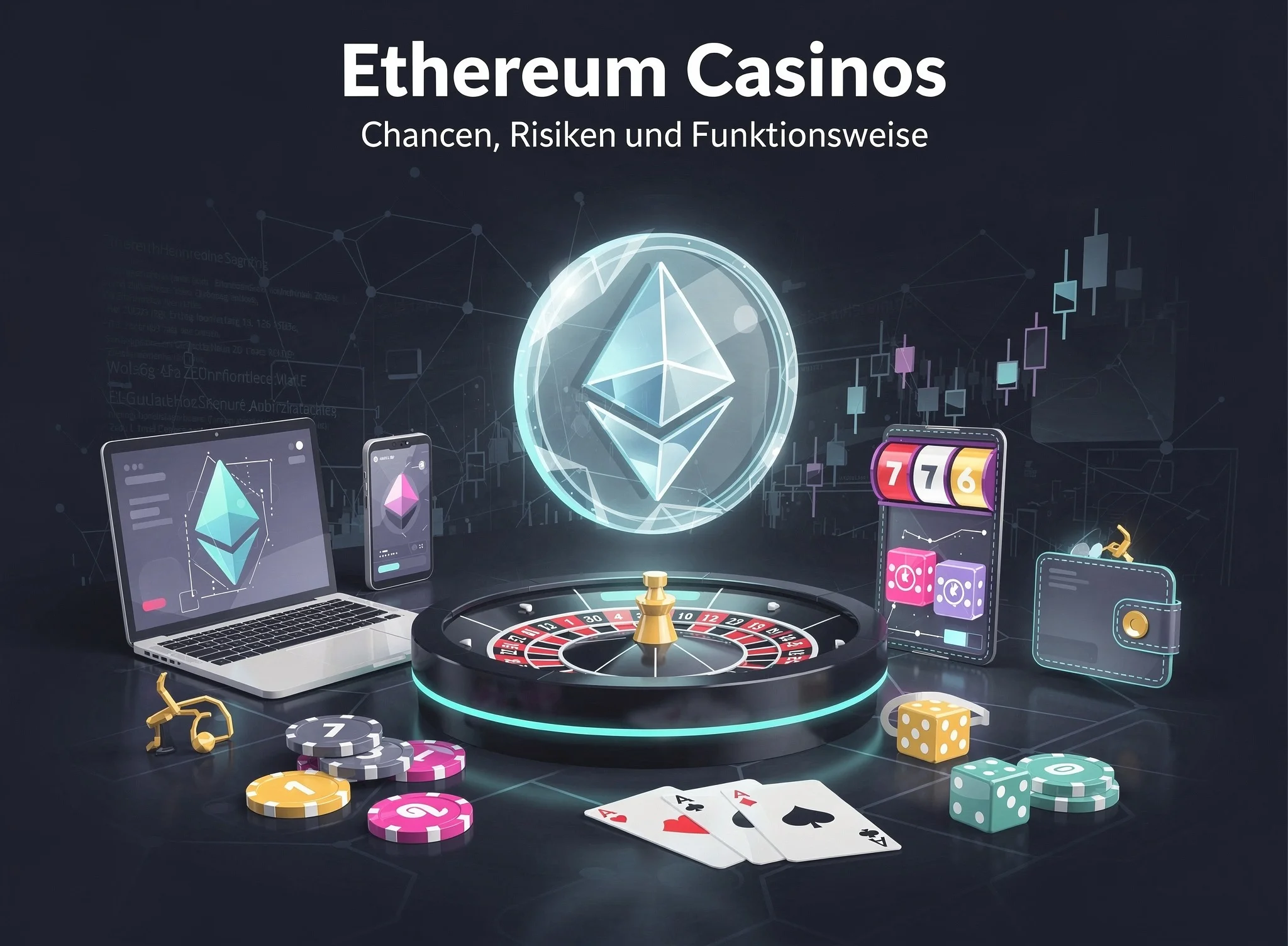 Ethereum Casino – so zahlt man mit ETH ein und aus