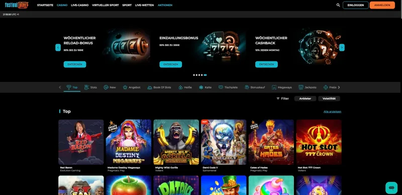 Festivalplay Casino