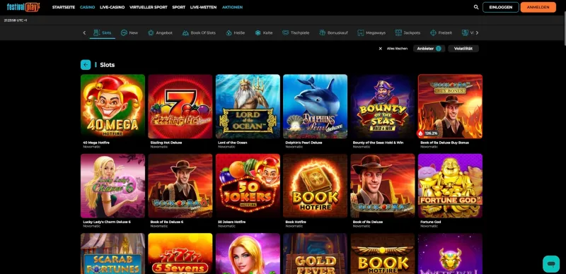 Festivalplay Casino Novoline