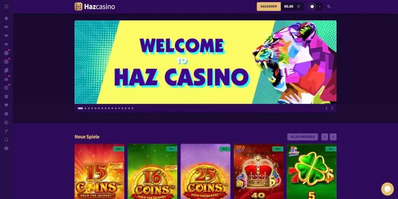 Haz Casino Lobby