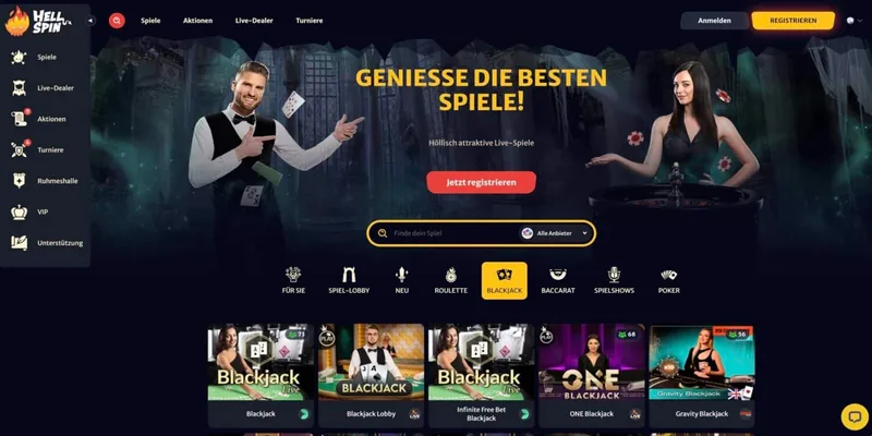 Hell Spin Live Casino