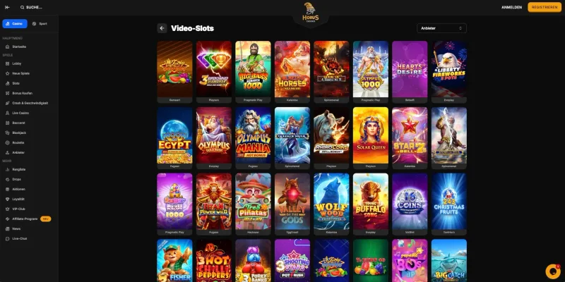 Horus Casino Slots