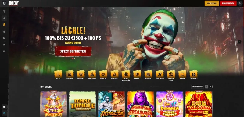 Jokery Casino Bonus