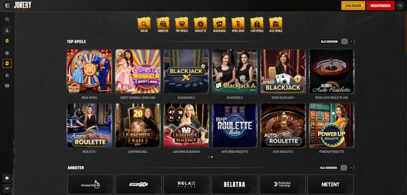 Jokery Live-Casino