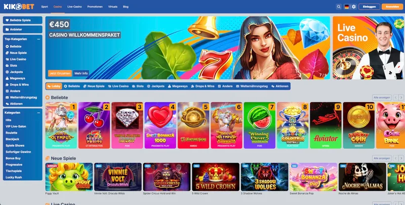 KikoBet Casino Bonus
