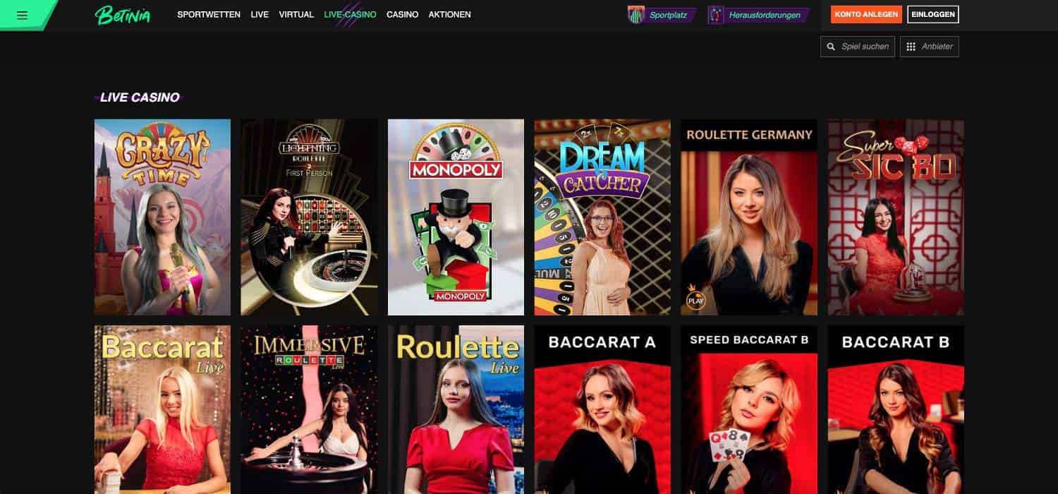 Live Casinos Deutschland
