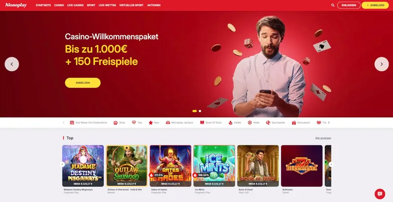 Monoplay Casino Bonus