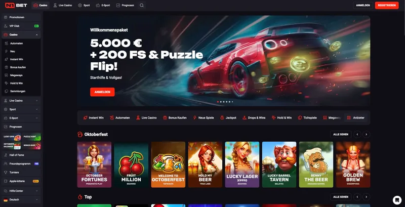 N1Bet Casino Bonus