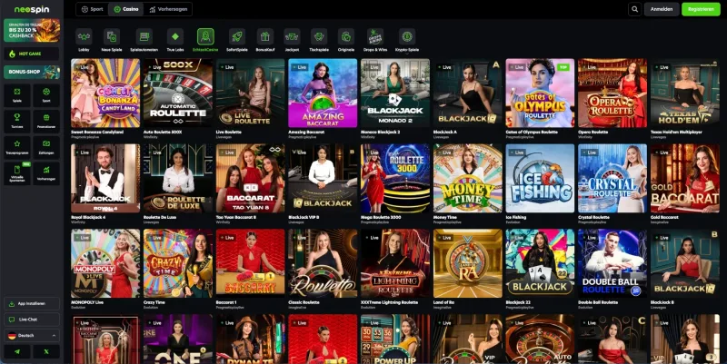 Neospin Live-Casino