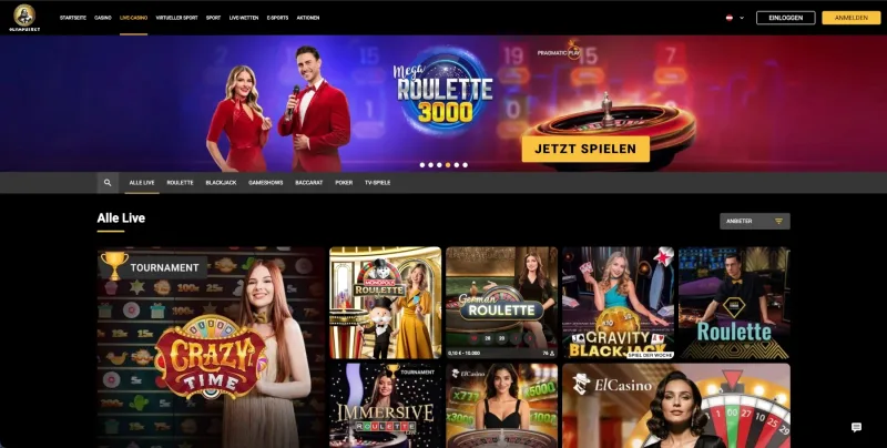 OlympusBet Live-Casino