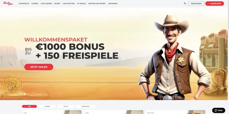 Realspin Casino Bonus
