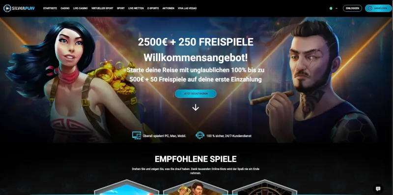 Silverplay Casino Bonus