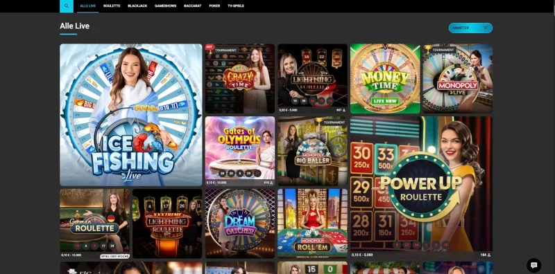 Silverplay Live-Casino