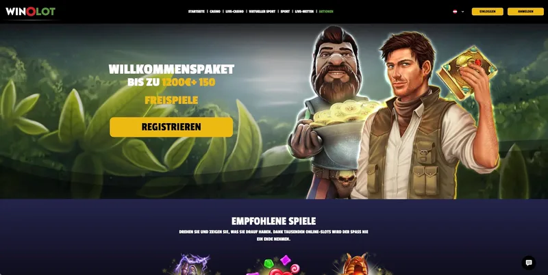 Winolot Casino Bonus