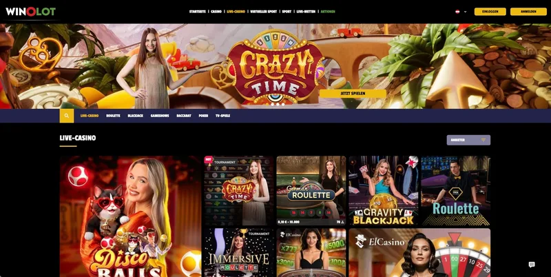 Winolot Live-Casino