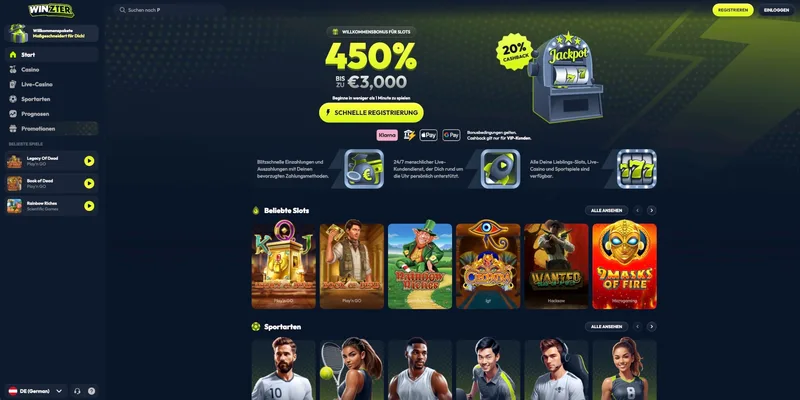 Winzter Casino Bonus